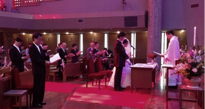 ザビエル教会結婚式